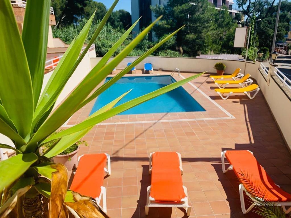 Eva Aparthotel Lloret de Mar Exterior foto